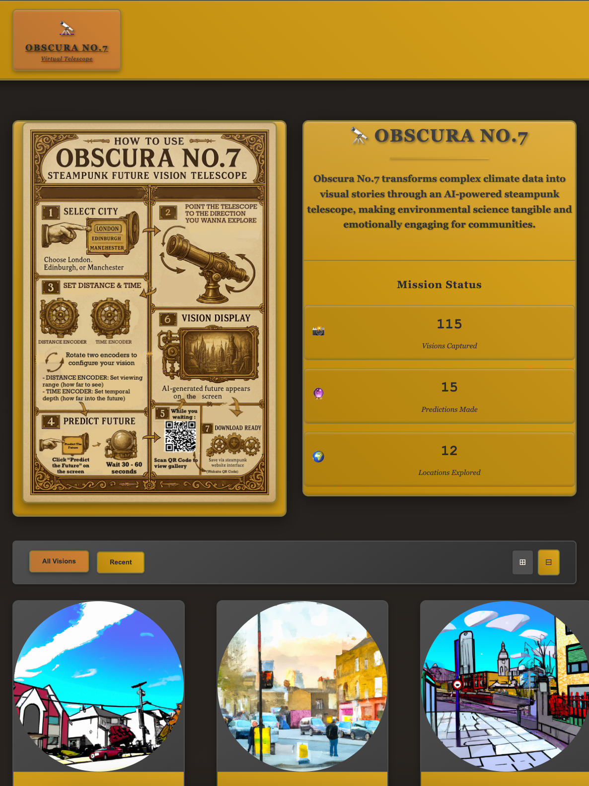 Obscura No.7 - 一台能看见未来的望远镜